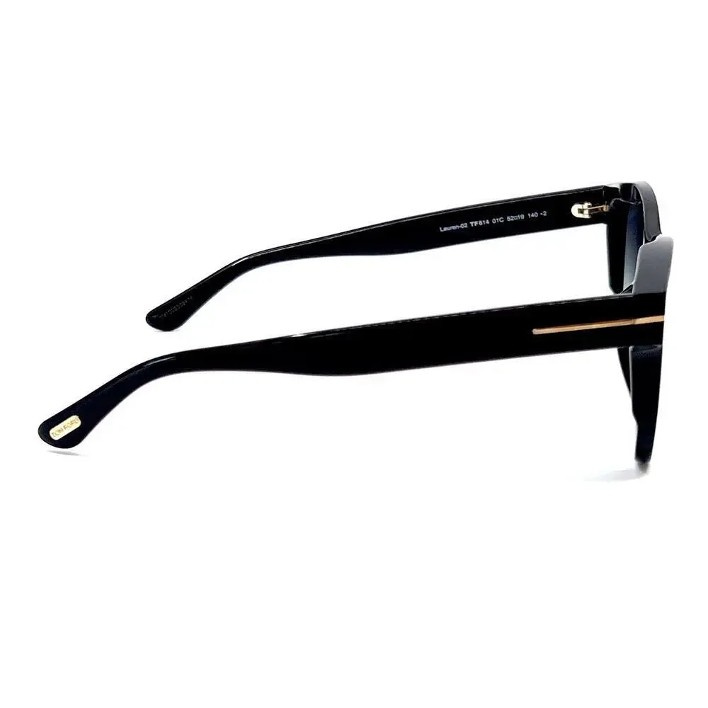 New! TOM FORD Lauren-02 Sunglasses TF614 01C, Authentic